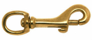 Campbell® T7625614 Round Eye Bolt Snap, Bronze, 1/2"