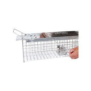 Havahart® 1030 Medium 2-Door Live Animal Cage Trap, 24" x 7" x 7"