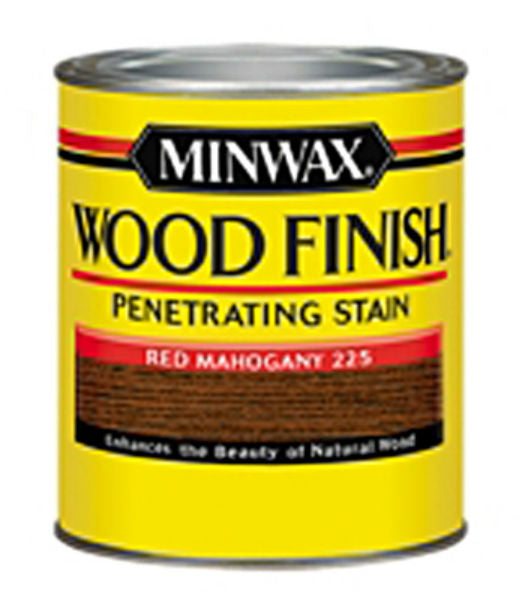 Minwax® 222504444 Wood Finish™ Penetrating Wood Stain, Red Mahogany, 1/2 Pt