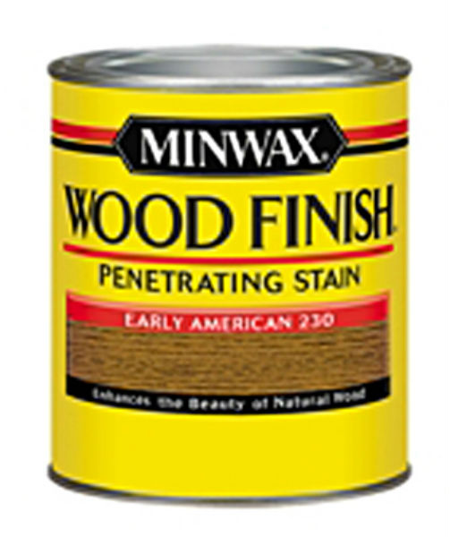 Minwax® 223004444 Wood Finish™ Penetrating Wood Stain, Early American (230), 1/2 Pt