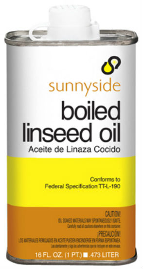Sunnyside 87216 Boiled Linseed Oil In Metal Can, 1 Pint