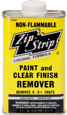 Zip-Strip® 272008 Premium Paint & Finish Remover, 1 Pint