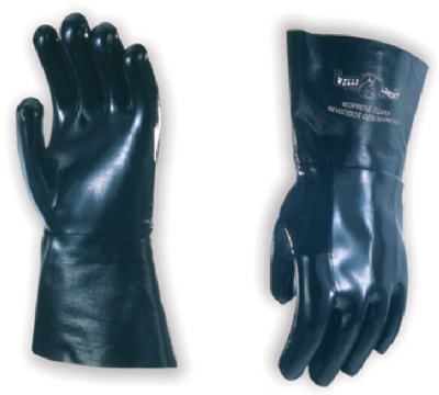 Wells Lamont® 192 Pro Chemical Neoprene Glove, One Size Fits All, Black