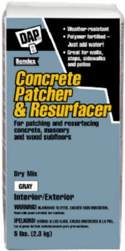 Dap® 10466 Concrete Patcher & Resurfacer, 5 Lbs, Gray
