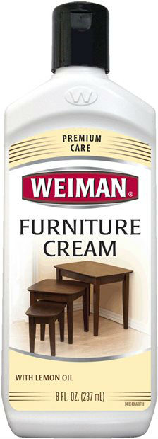 Weiman® 04 Furniture Cream with Lemon Oil & Sunscreen UVX-15, 8 Oz