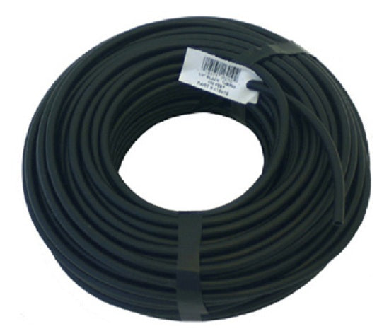 Raindrip 016005P Black Poly Tubing, 1/4" x 50'