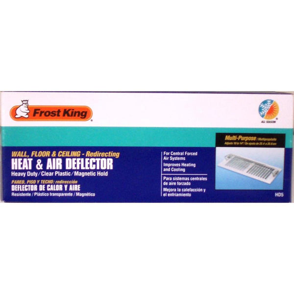 Frost King® HD5 Economy Heat & Air Deflector, Adjusts 10" - 14"