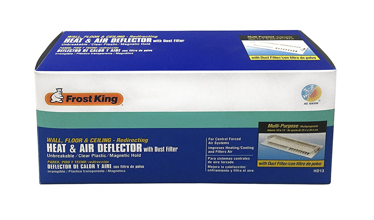 Frost King® HD13 Heat & Air Deflector with Dust Filter