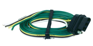 Hopkins 48035 Female 4-Wire Flat Vehicle End Connector, 48"