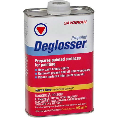 Savogran 01122 Deglosser® Paint Bonder & Cleaner, 1 Qt