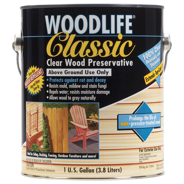 Wolman 903 WoodLife Classic Clear Wood Preservative, 1-Gallon