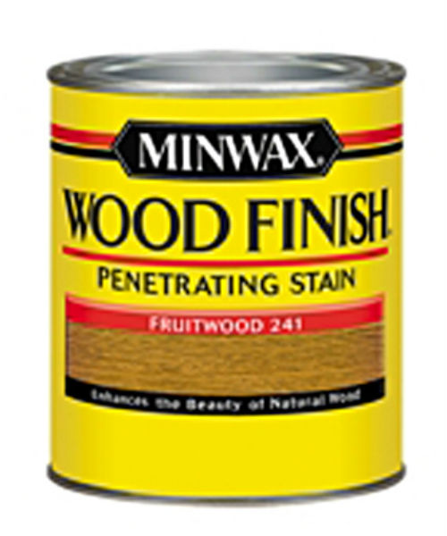 Minwax® 224104444 Wood Finish™ Penetrating Wood Stain, Fruitwood (241), 1/2 Pt