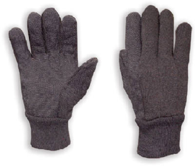 Wells Lamont® 302S Men's Dotted Jersey Glove, Small, Brown