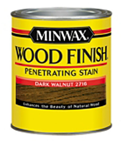 Minwax 227164444 Wood Finish Penetrating Wood Stain, Dark Walnut, 1/2 Pt