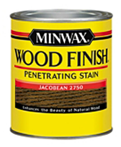 Minwax® 227504444 Wood Finish™ Penetrating Wood Stain, Jacobean (2750), 1/2 Pt