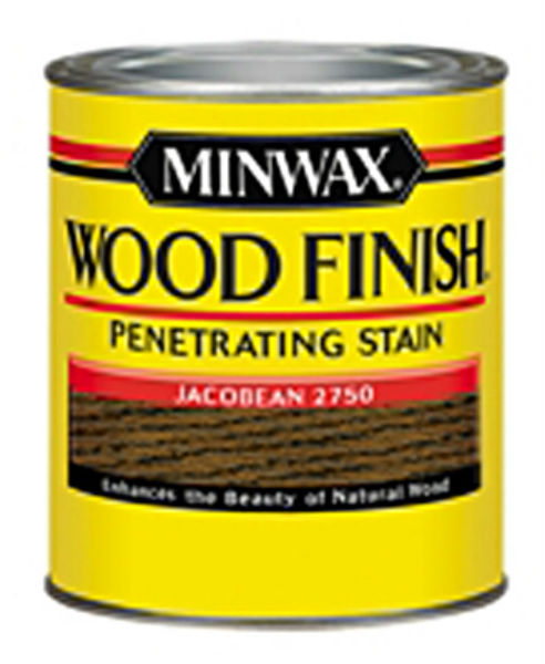 Minwax® 227504444 Wood Finish™ Penetrating Wood Stain, Jacobean (2750), 1/2 Pt