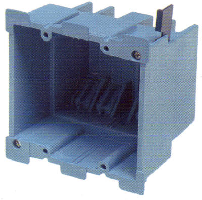 Carlon BH234R Old Work Super Blue Box, 2 Gang, 34 CUIN Capacity