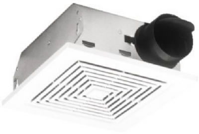 Broan 671 Ceiling/Wall Ventilation Fan, 70 CFM