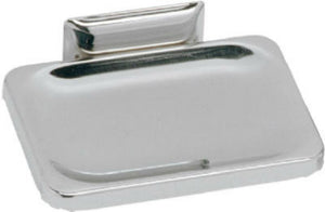 Decko 38000 Wall Soap Dish w/ Mounting Hardware, Chrome Finish, Steel