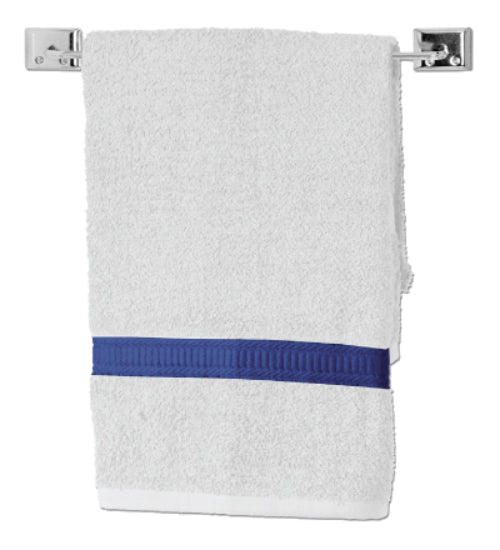 Decko 38120 Diamond Design Steel Towel Bar with Mounting Hardware, 12", Chrome