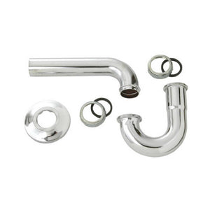 Master Plumber 219-170 Kitchen Wall Drain Brass P Trap, 1-1/2", 22-Gauge