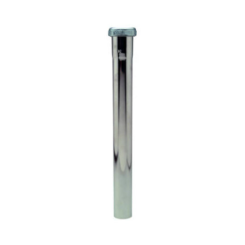 Master Plumber 219-311 Lavatory Drain Extension Tube, 1-1/4", Chrome