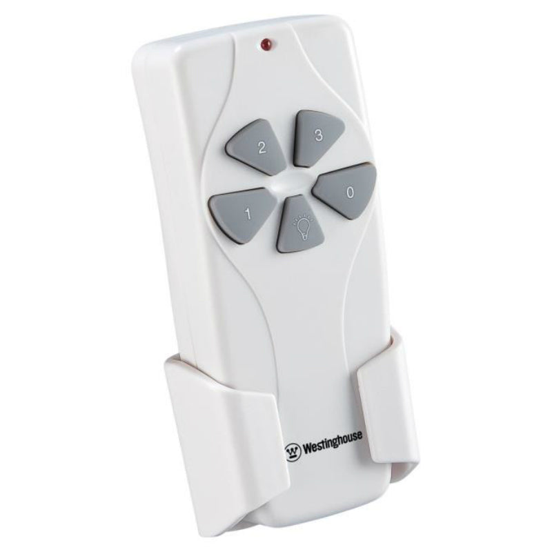 Westinghouse 77870 Ceiling Fan & Light Remote Control, White