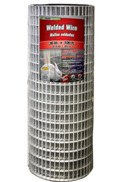 YardGard® 309223A Galvanized Welded Wire Fence, 14-Gauge, 2"x1" Mesh, 36" x 100'