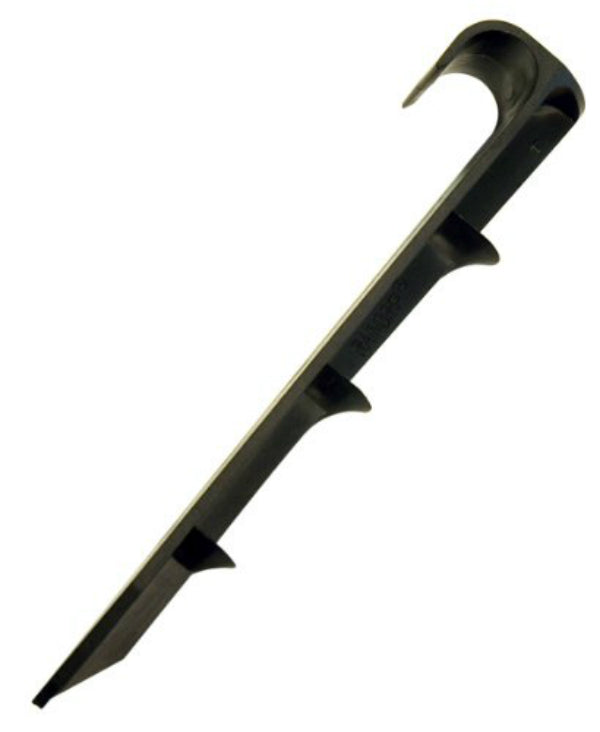 Raindrip 39800UB Plastic Cleated Tubing Hook Stake, 6"