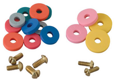 BrassCraft SC2190 Flat Washer Assortment with Screws