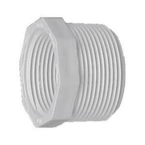 Genova 34358 Pressure PVC Threaded Bushing, 1/2" MIP x 3/8" FIP