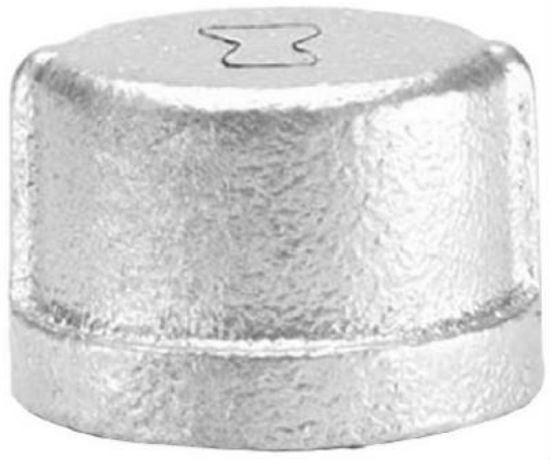 Anvil® 8700132502 Galvanized Pipe Cap, 1/8"