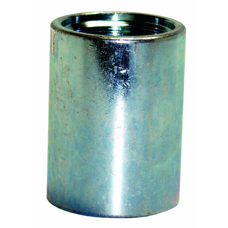Water Source™ C125 Galvanized Drive Point Coupling, Steel, 1-1/4"