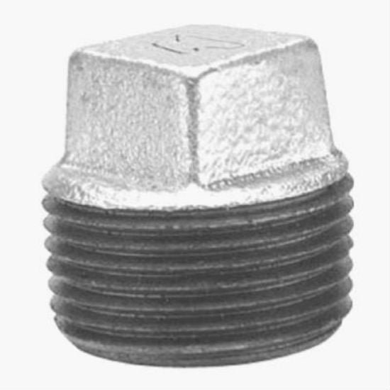 Anvil® 8700159752 Galvanized Plug, 1/4"