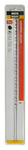 Master Mechanic 233759 Extra Length Masonry Drill Bit, 5/16" x 13", 1/4" Shank