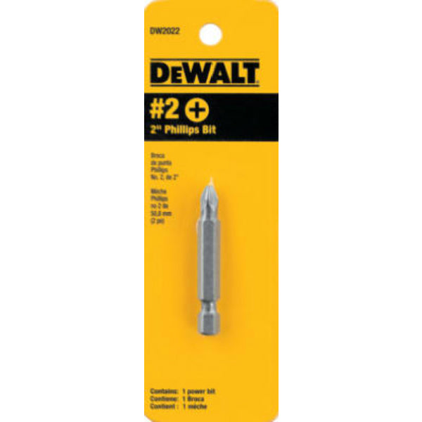 DeWalt® DW2022 Phillips Power Bit, #2, 2"