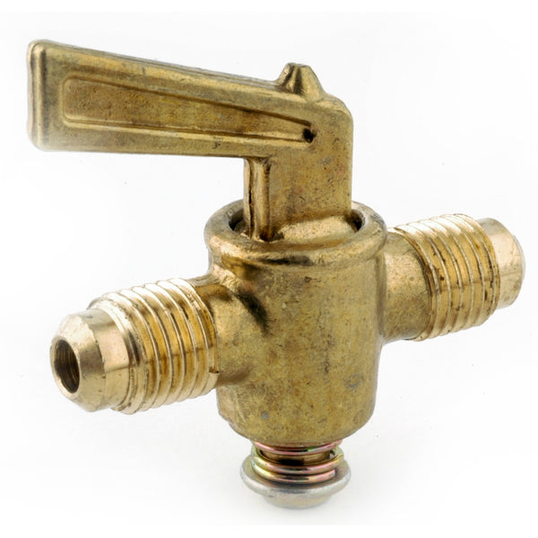 Anderson Metals 59210-06 Brass Shut Off Cock, 3/8" x 3/8"