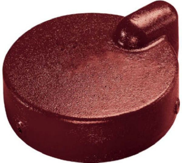 Water Source™ WC622 Cast Iron Well Cap w/ Wide Compression Gasket, 5-5/8"-6 1/4"