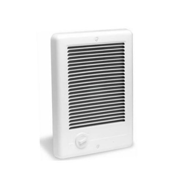 Cadet 67506 Com-Pak Fan Forced Wall Heater w/ Thermostat, White, 1500W, 6.3 Amp