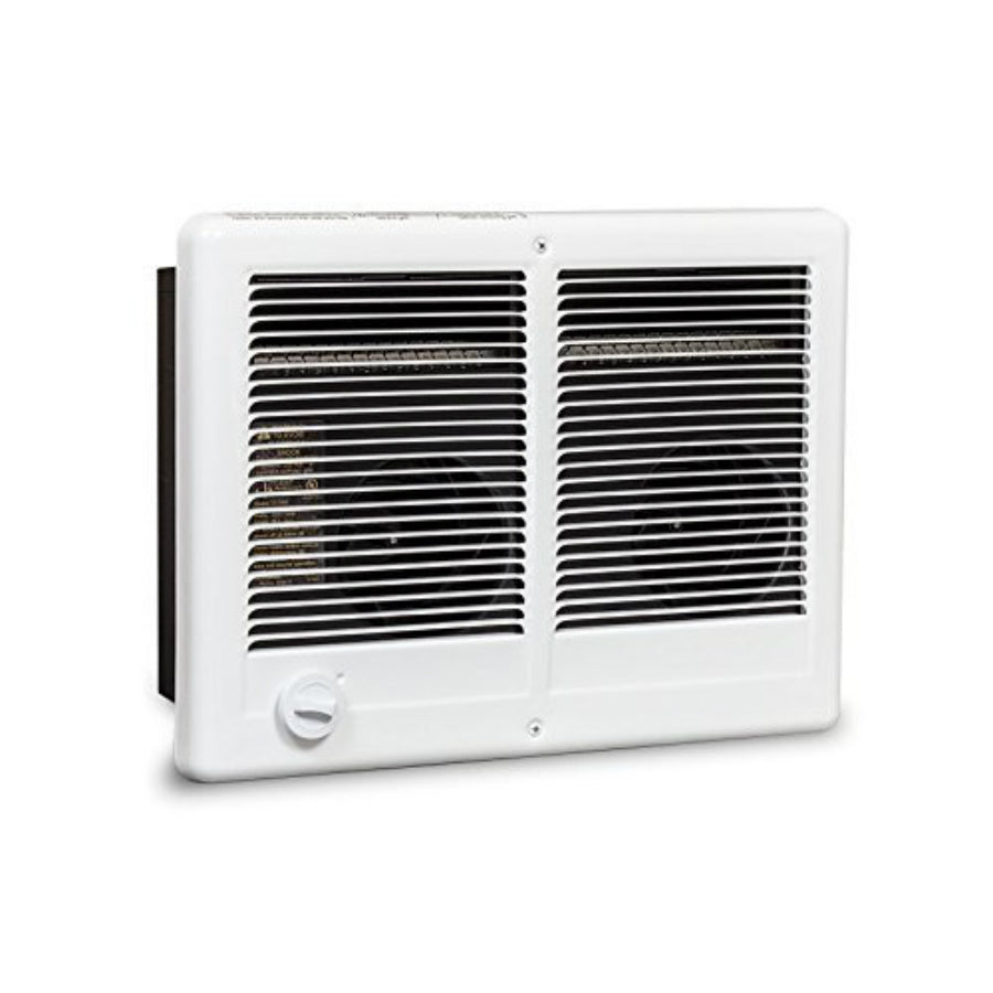 Cadet 67527 Com-Pak Twin Double Fan Forced Wall Heater, White, 4000W, 16.7 Amp