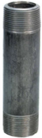 Anvil® 8700140901 Pipe Nipple, 1" x 2", Black Finish