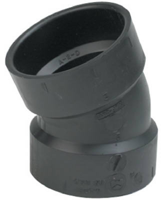 Black 22-1/2 Degree Elbow - 4'