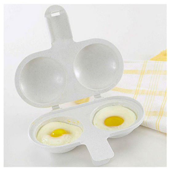 Nordic Ware® 64702 Double Cup Cavity Microwave Egg Poacher
