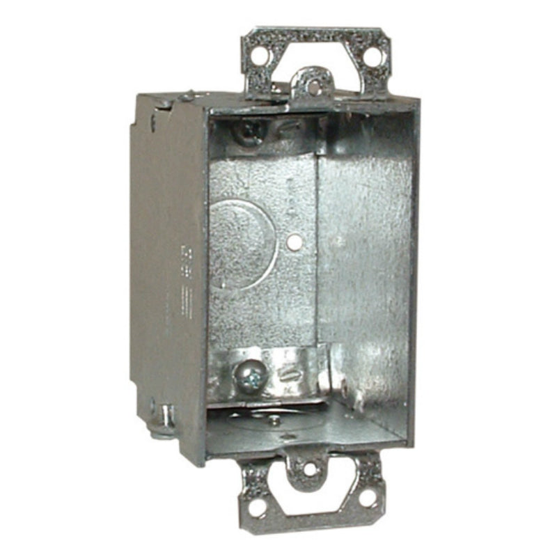 RACO® 519 Steel Gangable Switch Box w/Nonmetallic Sheathed Clamp, 3" x 2-1/2"