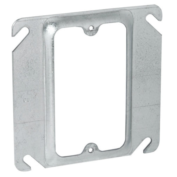 RACO® 8772 Square Single Device Cover, Raised 1/2", 4"