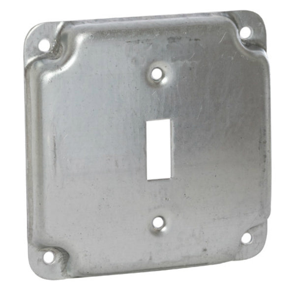 RACO® 800C Single Toggle Switch 1/2" Rise Box Cover, 4"