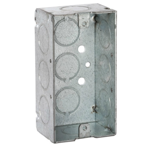 RACO® 8650 Steel Welded Corners Handy Box, 4" x 1-1/2" Deep