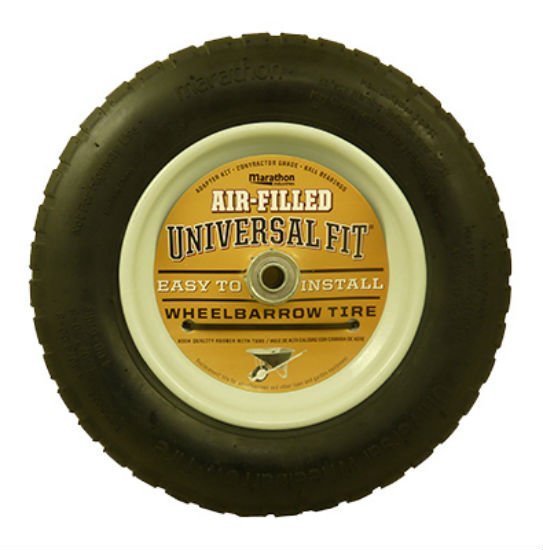 Marathon 20265 Universal Fit Air Filled Wheelbarrow Tire