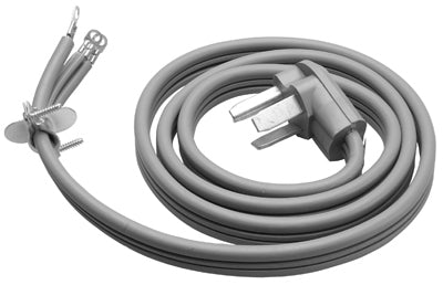 Master Electrician 09126ME Flat Dryer Cord, 10/3 SRDT, 6', Gray