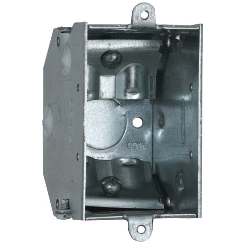 RACO® 473 Leveling Bumps Switch Box w/Nonmetallic Sheathed Clamp, 3" x 2-1/4"